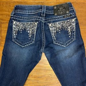 Miss Me Boot Cut Jeans Size 25